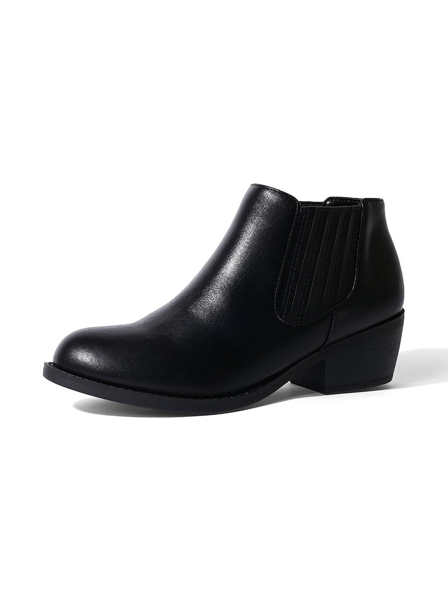 Arlo | Black Booties by J.Adams – Don't Panic Shoes