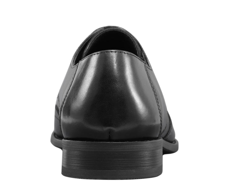 Asher Green Ag112c Elegant Oxford Wingtip Black Leather Shoes For Men Oxfords by Asher Green – Don't Panic Shoes