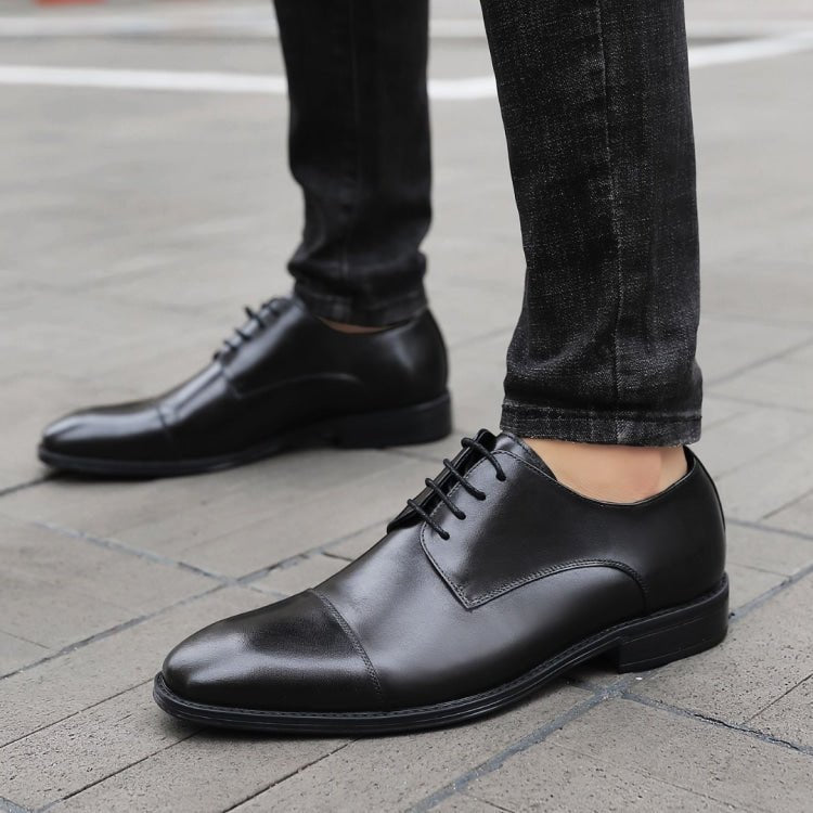 ASher Green Ag1468 Men’s Black Genuine Leather Dress Shoes Oxfords by Asher Green – Don't Panic Shoes