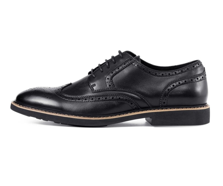 ASher Green Ag1784 Men’s Wingtip Black Genuine Leather Shoes Oxfords by Asher Green – Don't Panic Shoes