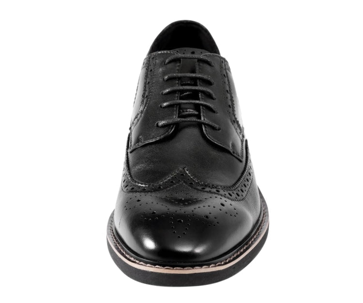 ASher Green Ag1784 Men’s Wingtip Black Genuine Leather Shoes Oxfords by Asher Green – Don't Panic Shoes