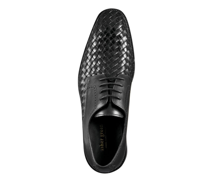 Asher Green Ag2177 Black Oxfords by Asher Green – Don't Panic Shoes