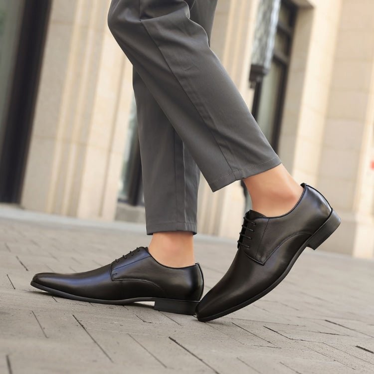 ASher Green Ag610 Black Men’s Genuine Leather Dress Shoes Oxfords by Asher Green – Don't Panic Shoes