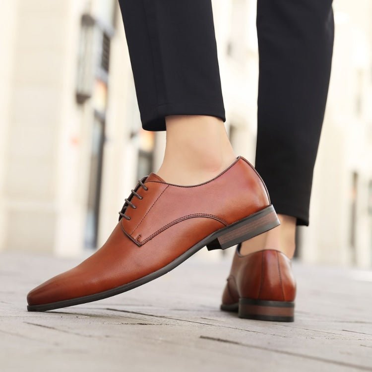 ASher Green Ag610 Tan Men’s Genuine Leather Lace Up Shoes Oxfords by Asher Green – Don't Panic Shoes