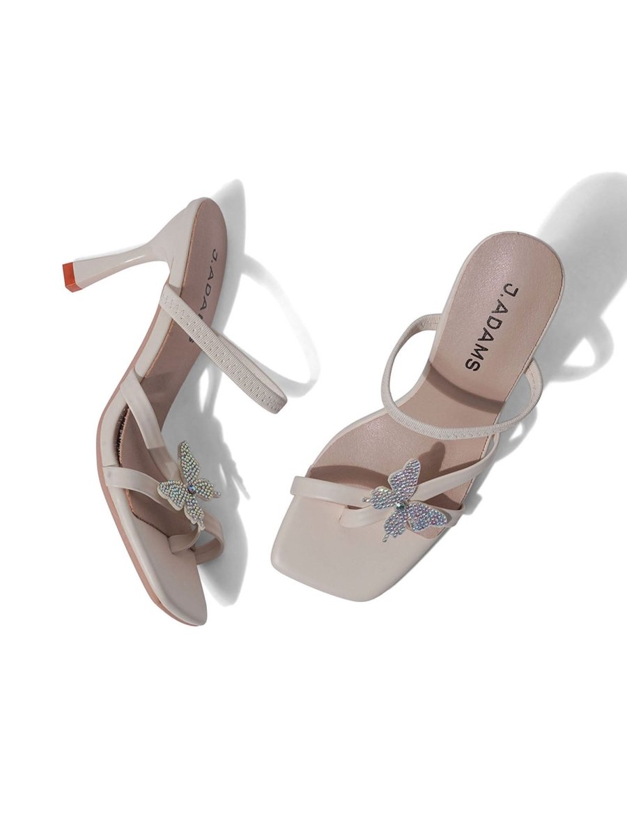 Audrey | Nude Heels by J.Adams – Don't Panic Shoes