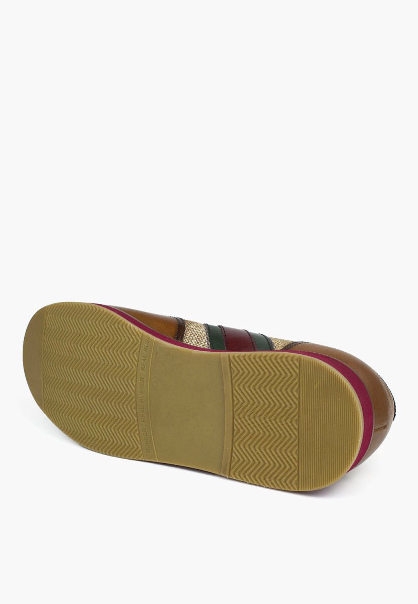 Austin Leather Sneaker Tan Handcrafted Dapper Shoe Classic MEN SHOES by Sepol Shoes – Don't Panic Shoes