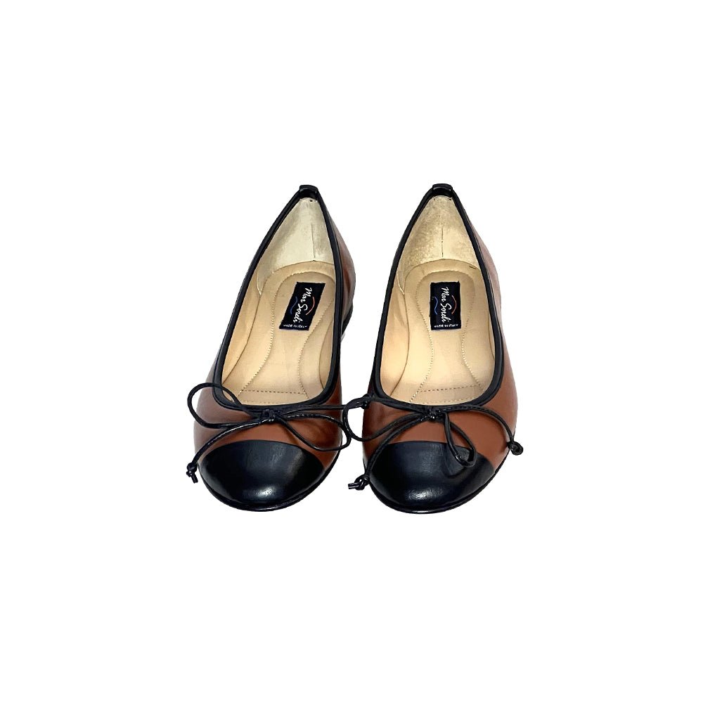 Avely Cohiba Womens Calfskin Leather Elegant Ballet Flat Ballet Flats by Mar Soreli – Don't Panic Shoes
