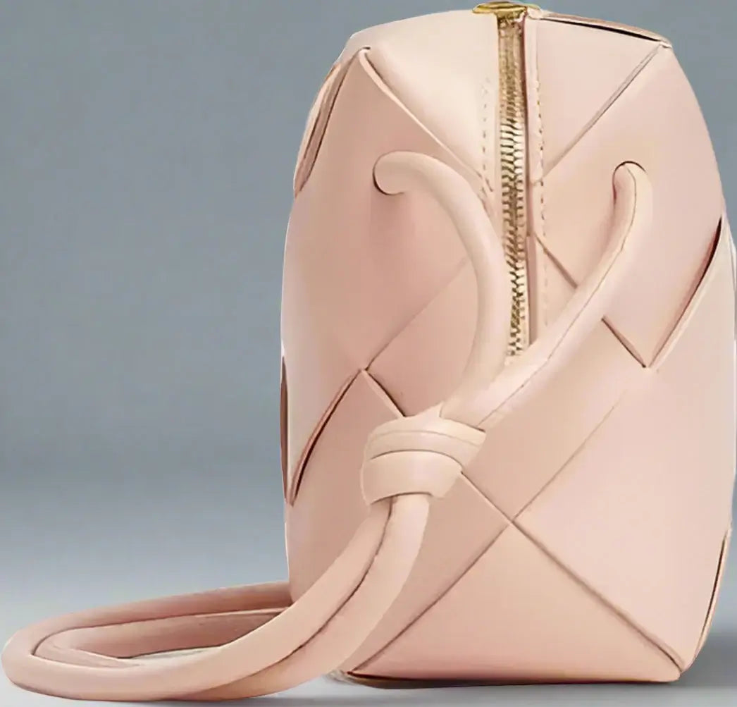 Bottega Veneta Pink Mini Cassette Camera Bag | STORE 7994