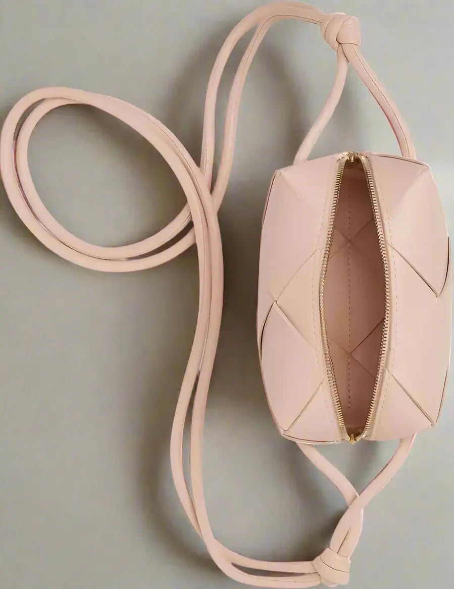 Bottega Veneta Pink Mini Cassette Camera Bag | STORE 7994