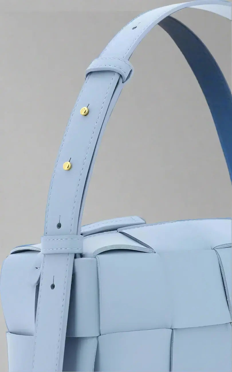 BOTTEGA VENETA women's blue Small Brick Cassette Bag