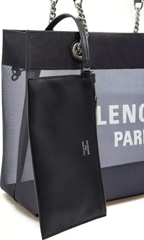 BALENCIAGA Duty Free leather graphic print Shopper Bag – STORE 7994