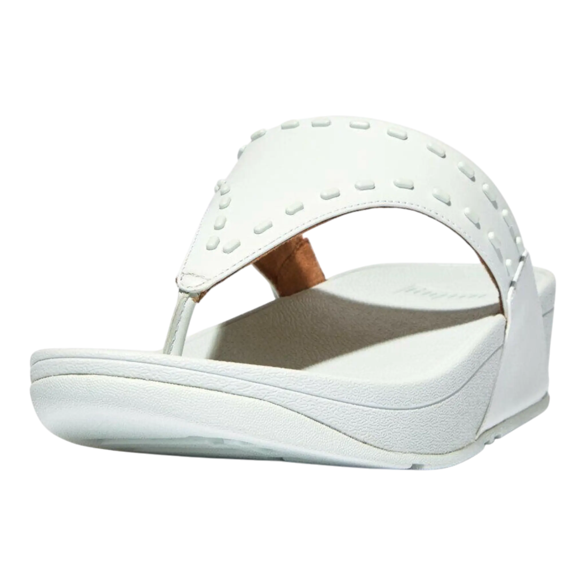 FitFlop Lulu Women's Leather Seafoam Blue GB1-A45