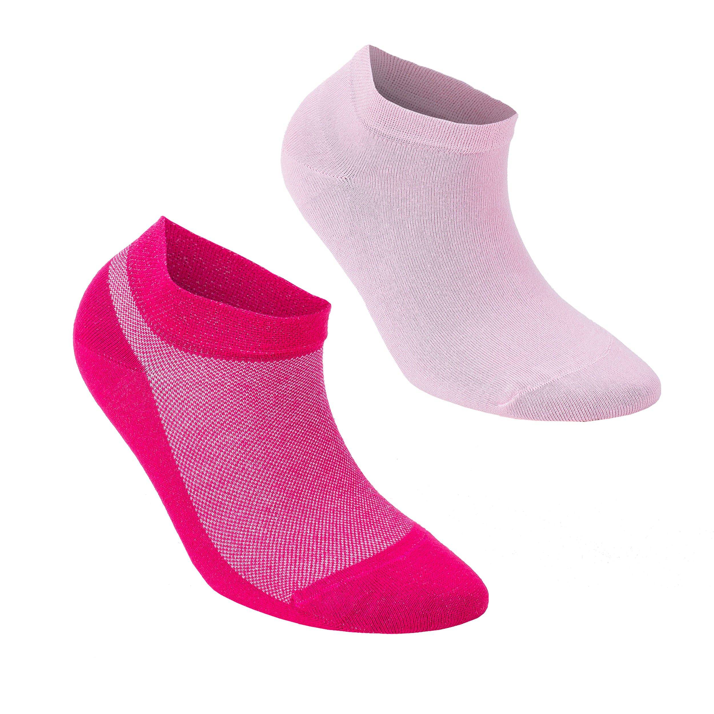 Bambooven Women’s Bamboo Ankle Socks 8-Pack - 620