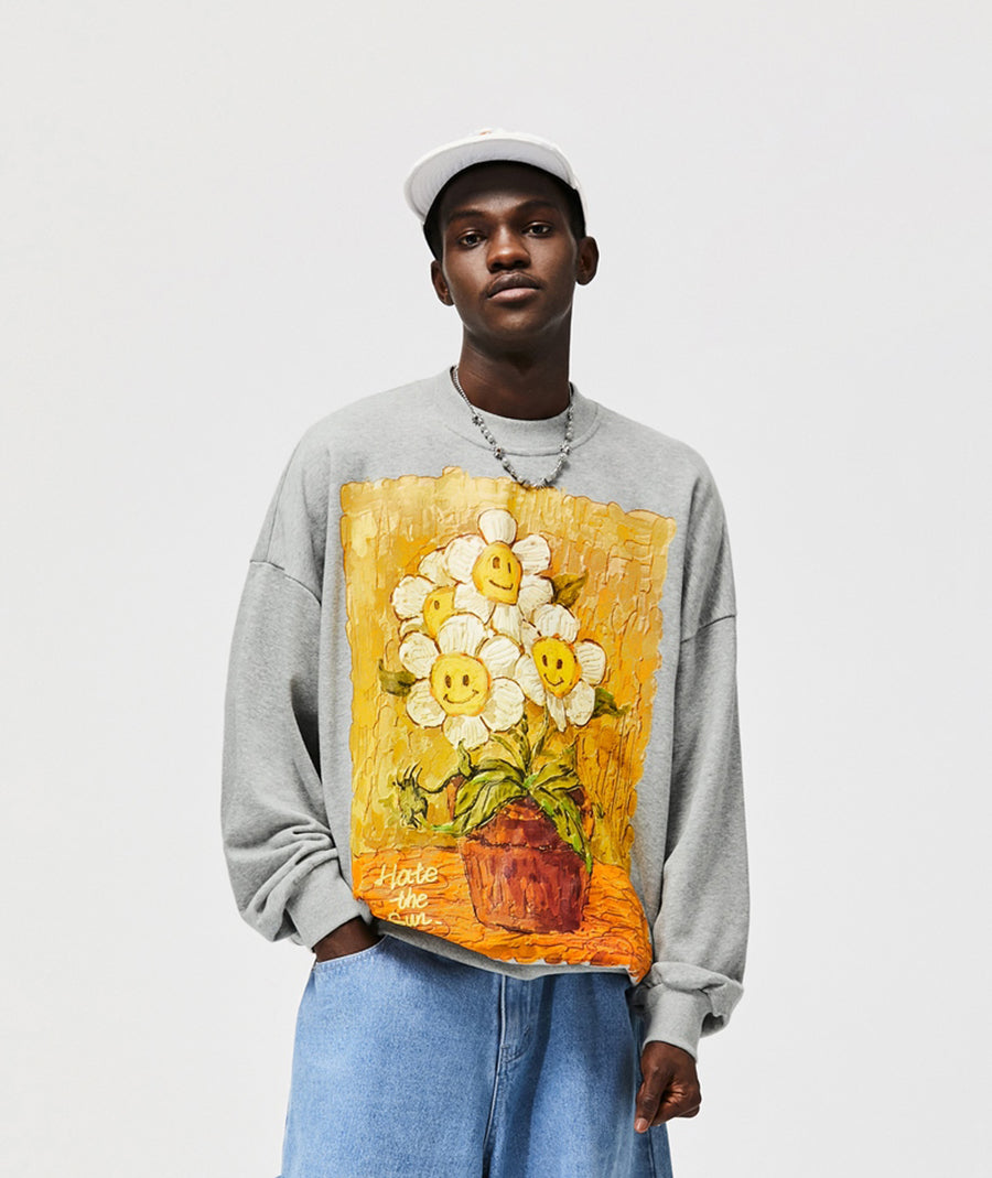 Niepce Daisy Flower Splash Art Crew