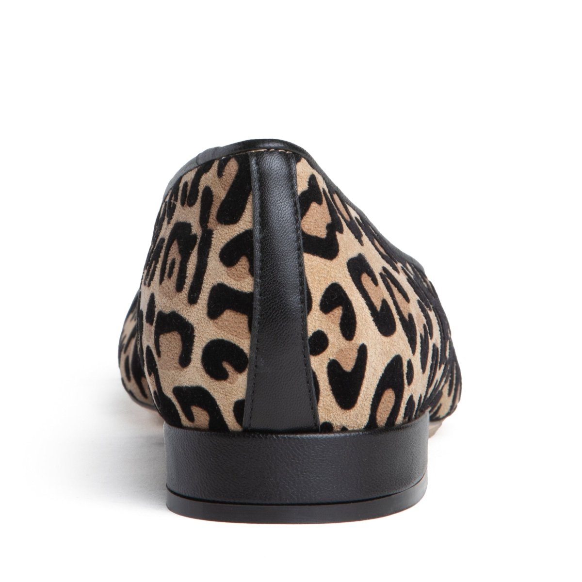 Beatrice Suede Ballerina Women’S Leopard Suede With Leather Flats by Beautiisoles – Don't Panic Shoes