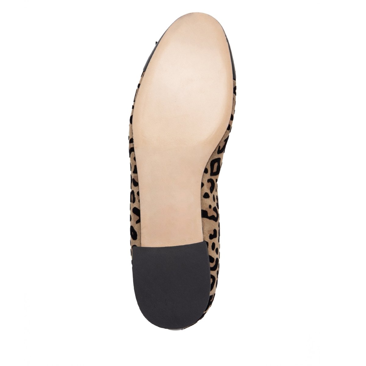 Beatrice Suede Ballerina Women’S Leopard Suede With Leather Flats by Beautiisoles – Don't Panic Shoes