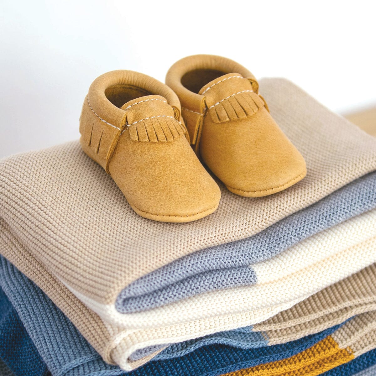 Beehive State Moccasin Baby Shoe Moccasin by Freshly Picked – Don't Panic Shoes