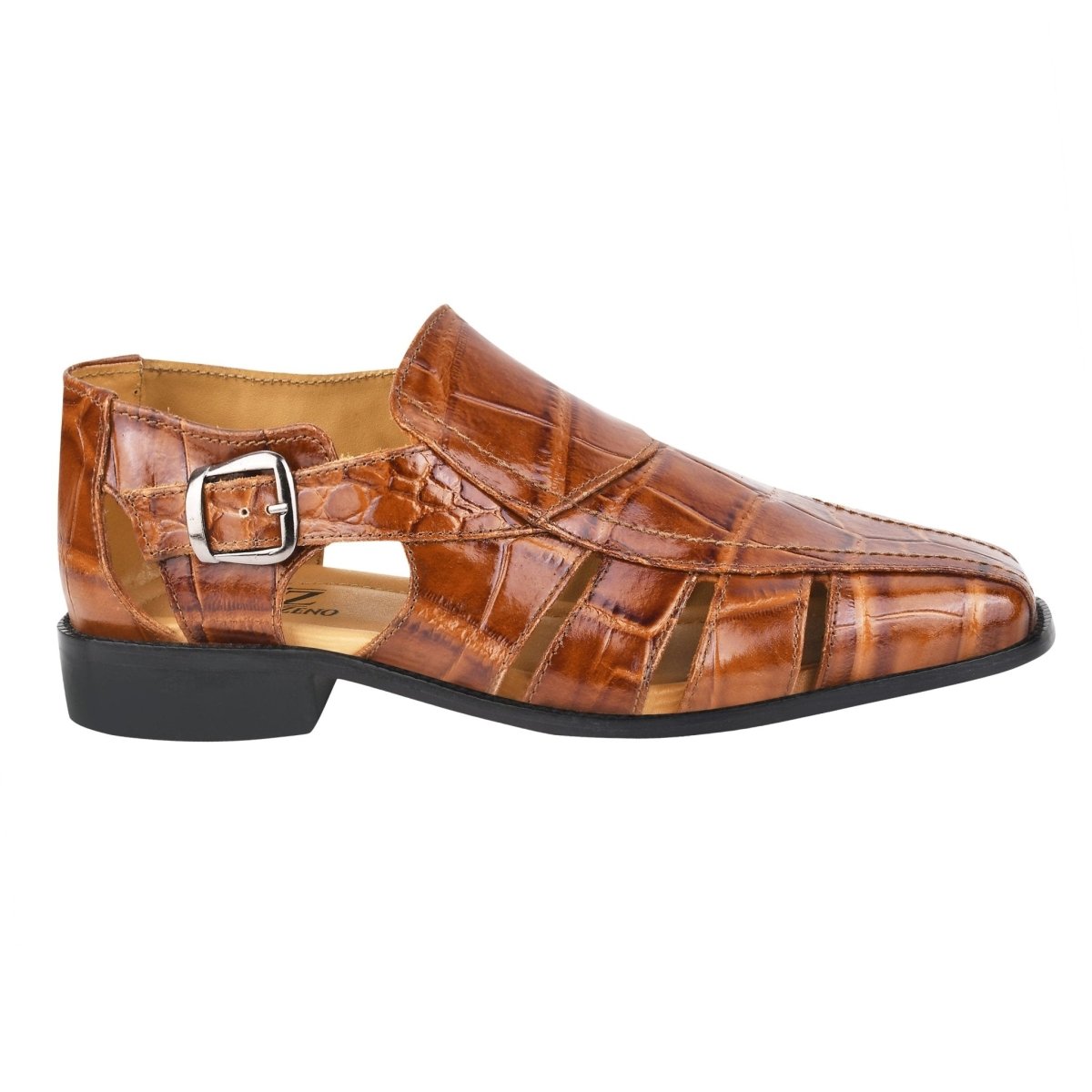 Bidwill Genuine Leather Fisherman Flat Sandals Sandals by Libertyzeno – Don't Panic Shoes