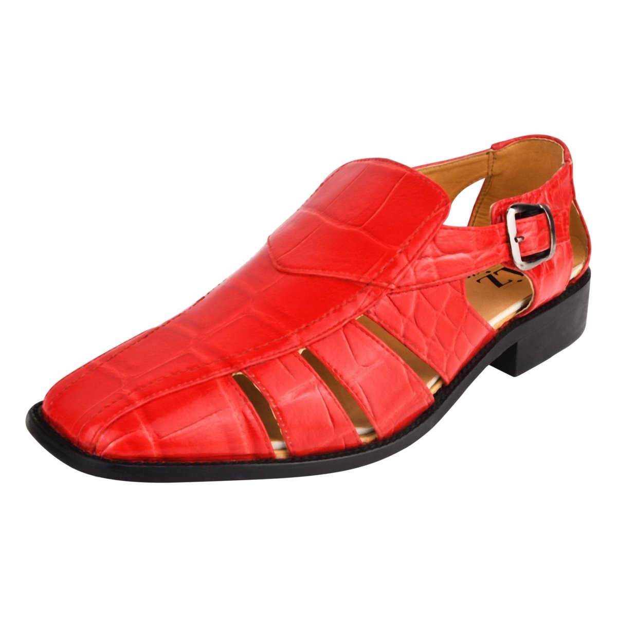 Bidwill Genuine Leather Fisherman Flat Sandals Sandals by Libertyzeno – Don't Panic Shoes