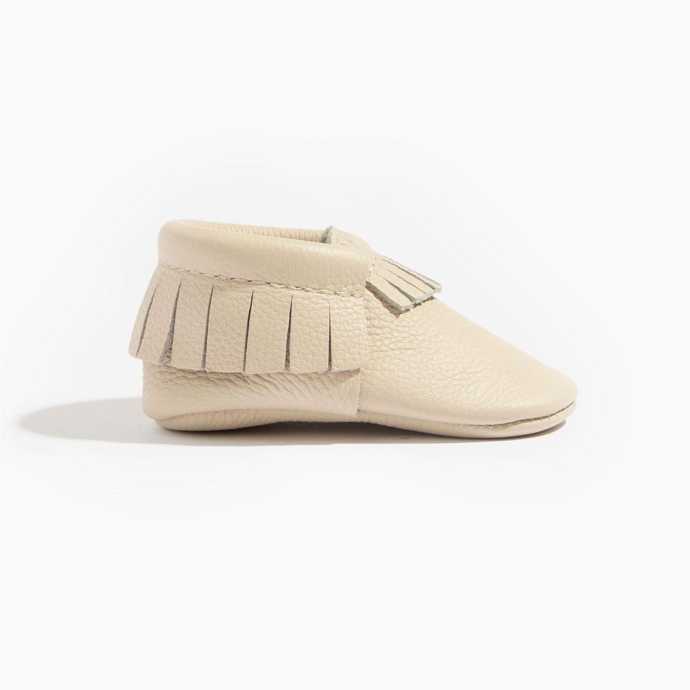 Birch Moccasin Baby Shoe Moccasin by Freshly Picked – Don't Panic Shoes