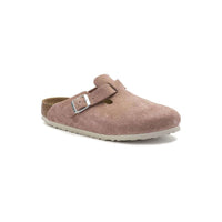 Thumbnail for Birkenstock Boston Women’s Pink Clay Soft Footbed Sandals