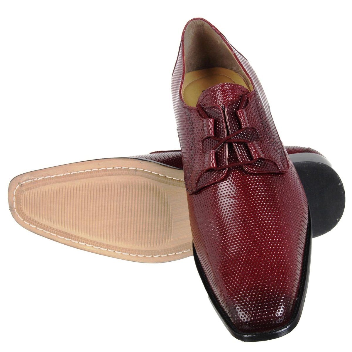 Blacktown Genuine Leather Oxford Style Lace - Up Dress Shoes For Men Shoes by Libertyzeno – Don't Panic Shoes