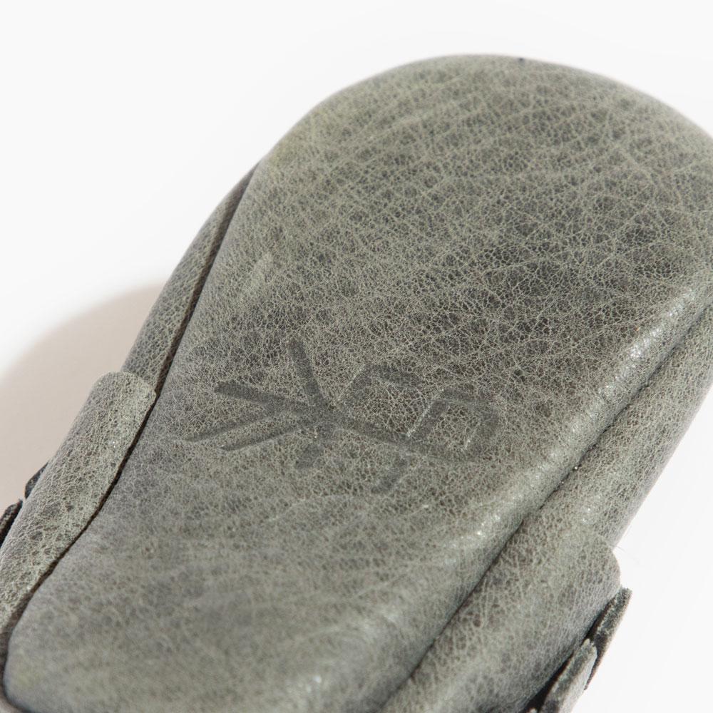 Blue Spruce Moccasin Baby Shoe Moccasin by Freshly Picked – Don't Panic Shoes