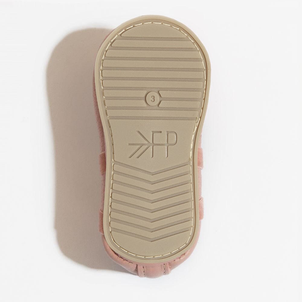 Blush Ballet Slipper Baby Shoe Ballet Slipper by Freshly Picked – Don't Panic Shoes