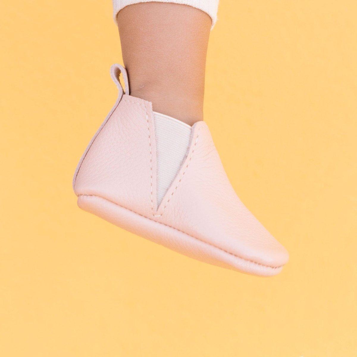 Blush Chelsea Boot Baby Shoe Chelsea Boot by Freshly Picked – Don't Panic Shoes