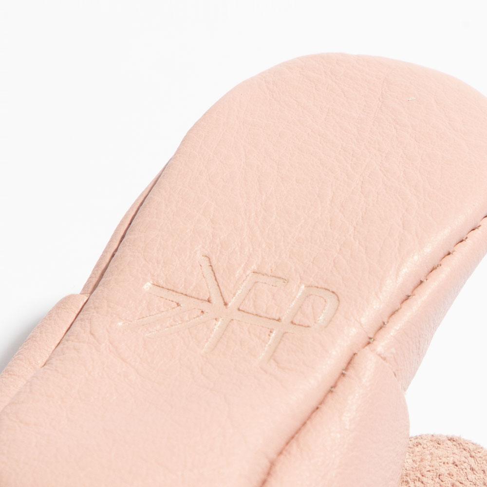 Blush Knotted Bow Baby Shoe Knotted Bow Mocc by Freshly Picked – Don't Panic Shoes