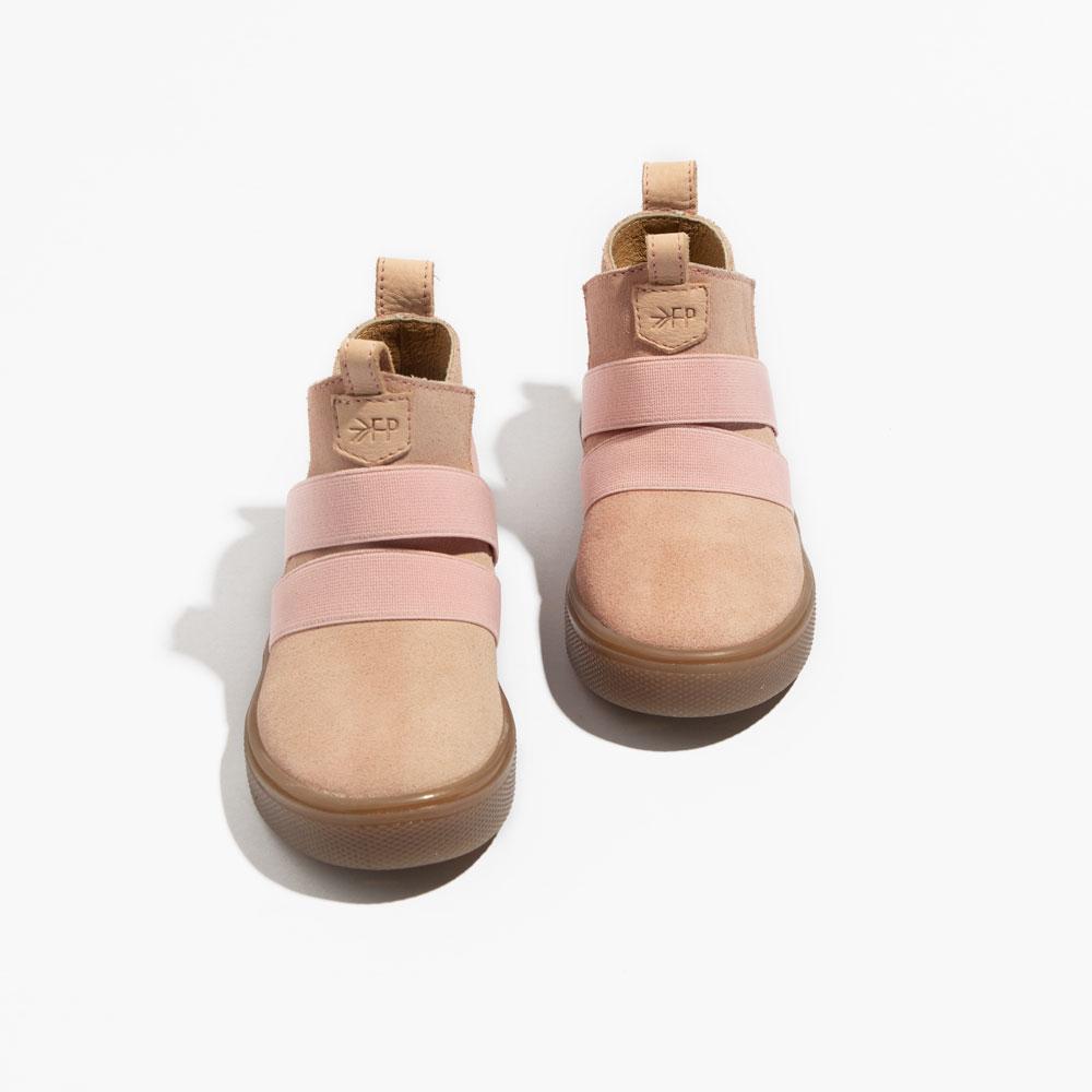 Blush Suede Oakland Sneaker Oakland Sneaker by Freshly Picked – Don't Panic Shoes