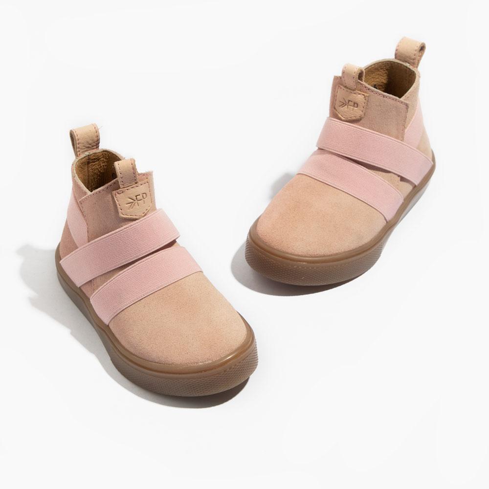 Blush Suede Oakland Sneaker Oakland Sneaker by Freshly Picked – Don't Panic Shoes