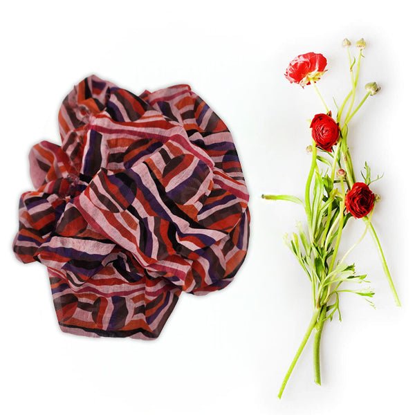 Boetti Mauve 26 Bamboo Fiber Mauve Bamboo Scarves by Mar Soreli – Don't Panic Shoes