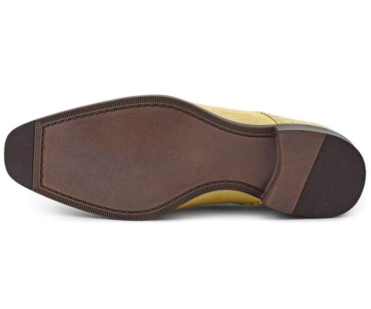 Bolano Bandit Men's Oxford Beige Croc Dress Shoes Oxfords by Bolano – Don't Panic Shoes