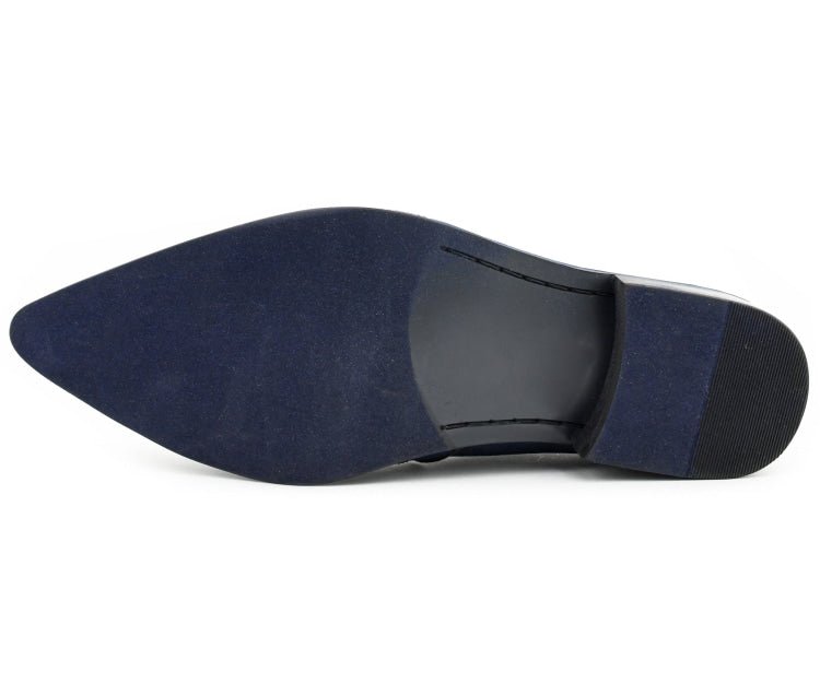 Bolano Men's Desta Black/Silver Smoking Slippers by Bolano – Don't Panic Shoes