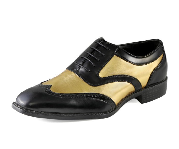 Bolano Men's Lawson Gold Oxfords by Bolano – Don't Panic Shoes