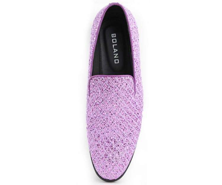 Bolano Men's Sarlo Lavender Smoking Slippers by Bolano – Don't Panic Shoes