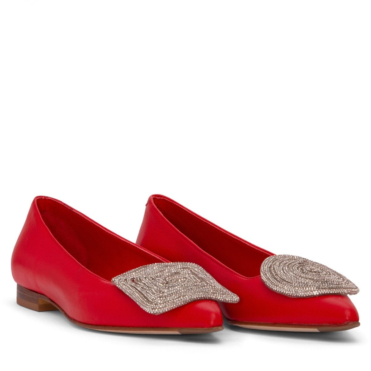 Bonnie Ballerina Women’S Leather Cushioned Memory Insole Flats by Beautiisoles – Don't Panic Shoes