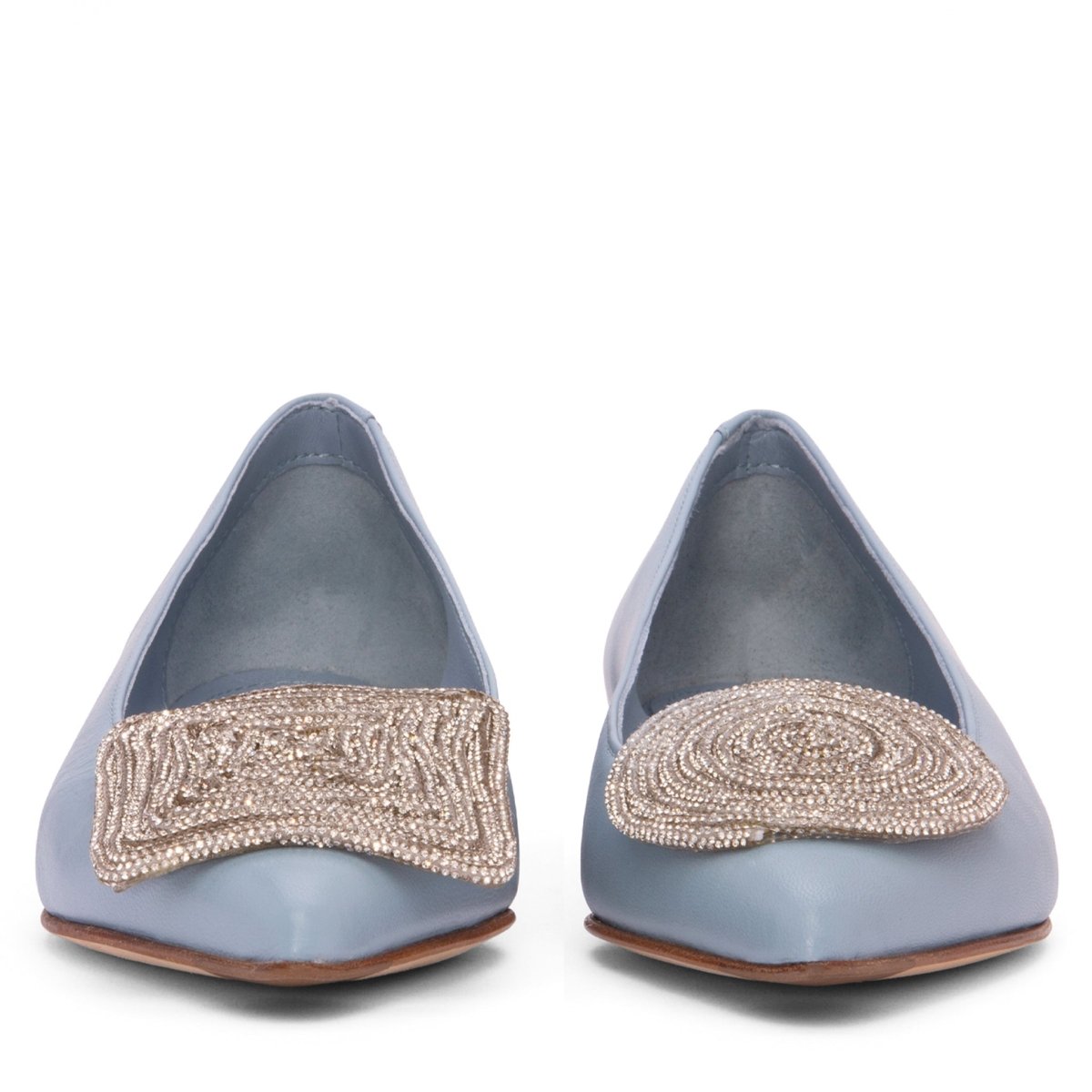 Bonnie Ballerina Women’S Leather Cushioned Memory Insole Flats by Beautiisoles – Don't Panic Shoes