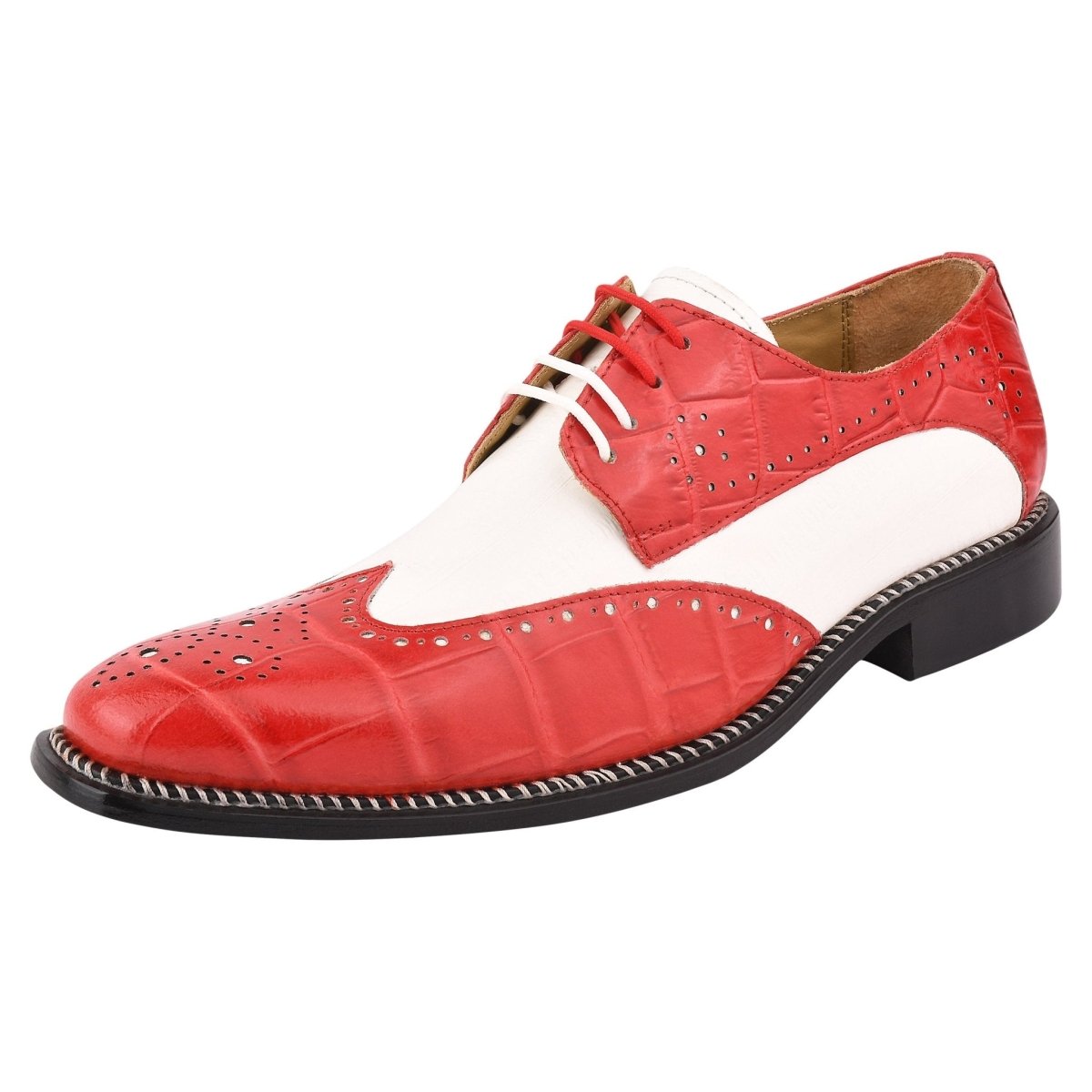 Boyka Leather Red Bottom Oxford Style Dress Shoes Shoes by Libertyzeno – Don't Panic Shoes