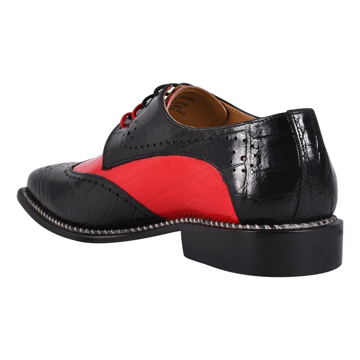 Boyka Leather Red Bottom Oxford Style Dress Shoes Shoes by Libertyzeno – Don't Panic Shoes