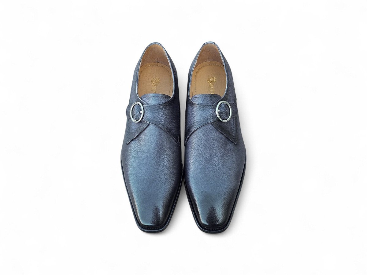 Brandless Monk Strap Leather Shoes Ks509 - 20 Shoes by Carrucci Shoes – Don't Panic Shoes
