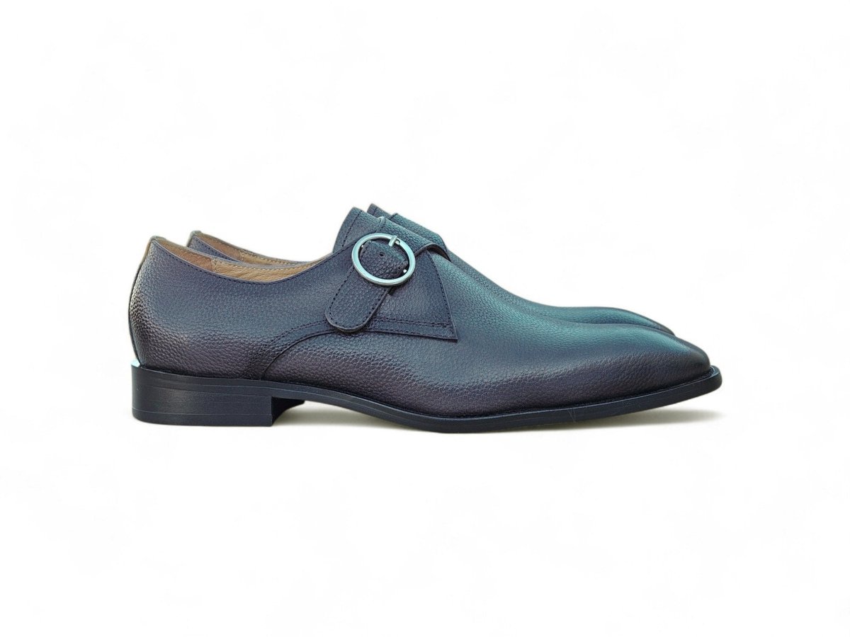 Brandless Monk Strap Leather Shoes Ks509 - 20 Shoes by Carrucci Shoes – Don't Panic Shoes