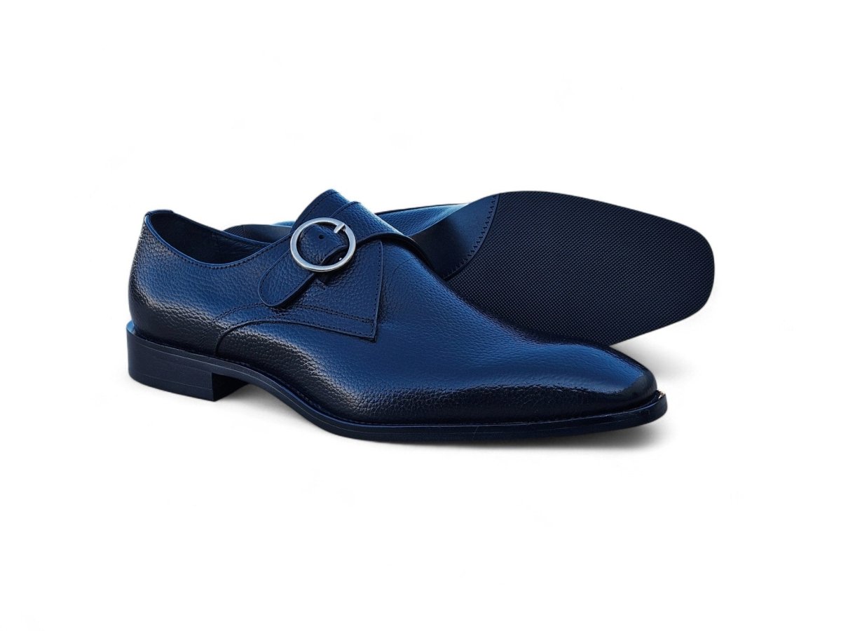 Brandless Monk Strap Leather Shoes Ks509 - 20 Shoes by Carrucci Shoes – Don't Panic Shoes