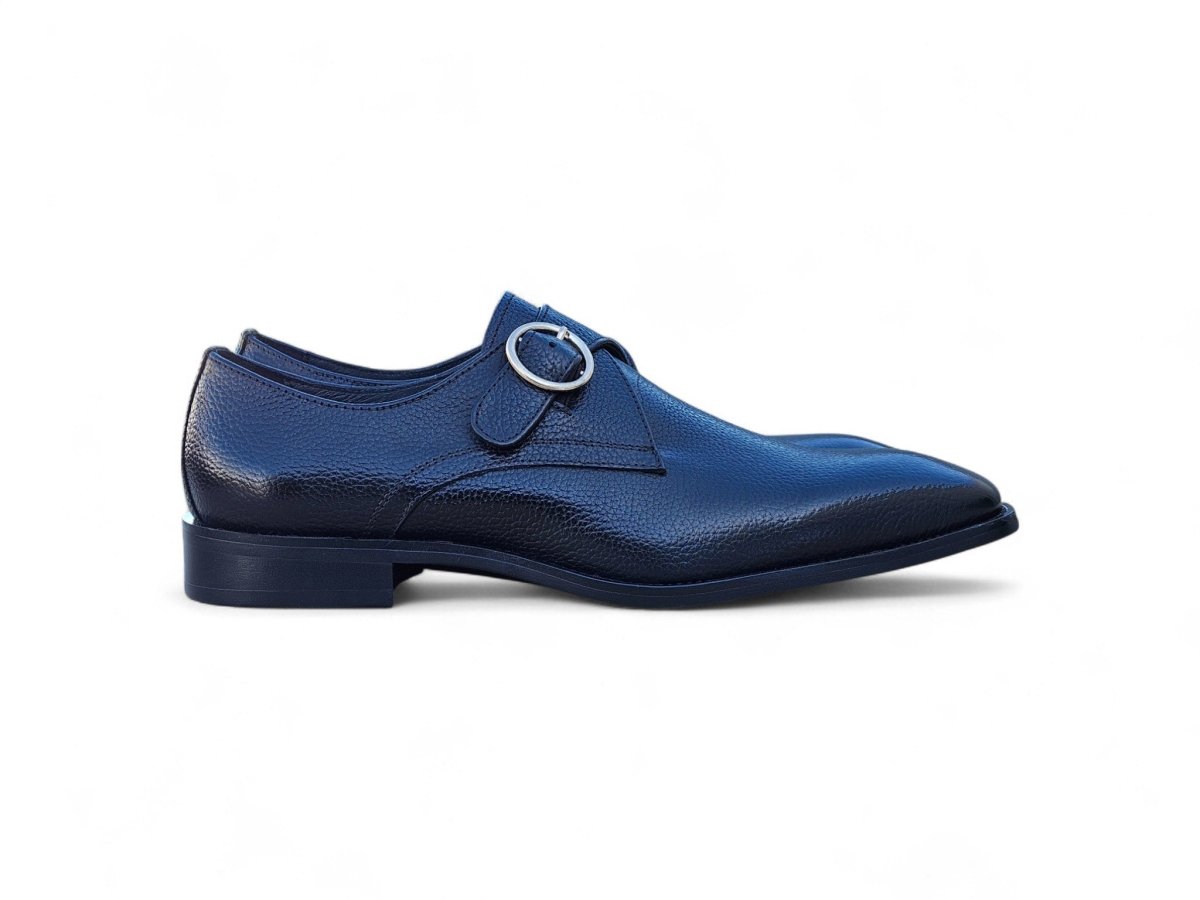 Brandless Monk Strap Leather Shoes Ks509 - 20 Shoes by Carrucci Shoes – Don't Panic Shoes