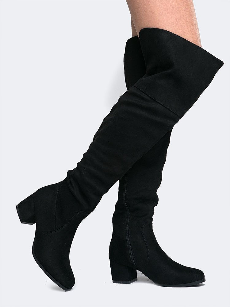 Brandy | Black Boots by J.Adams – Don't Panic Shoes
