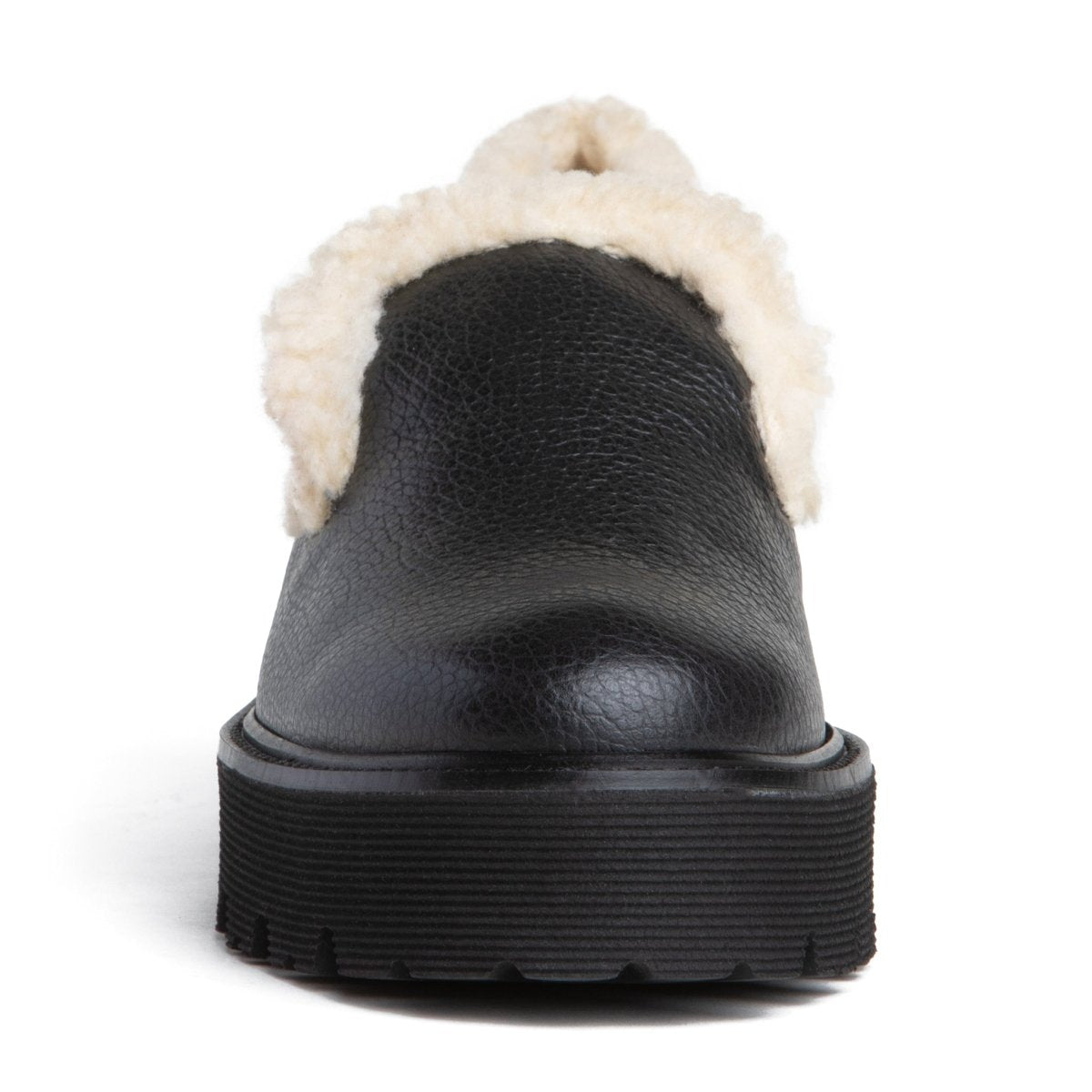 Brea Rio Ankle Shootie Women’S Leather Shearling Trim Boots by Beautiisoles – Don't Panic Shoes