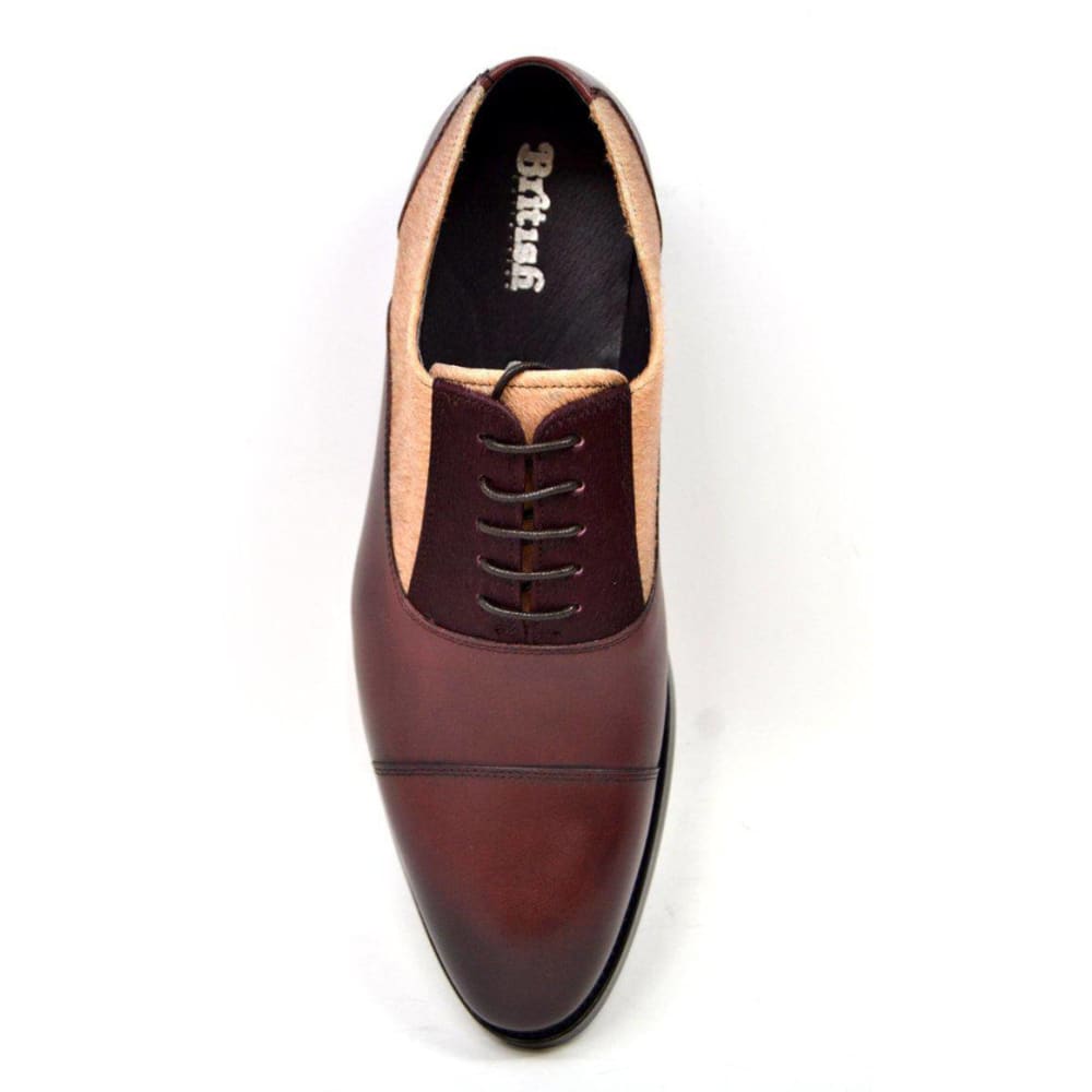 British Walkers Albert Men's Genuine Pony Skin Leather Dress Shoes Shoes by British Walkers – Don't Panic Shoes