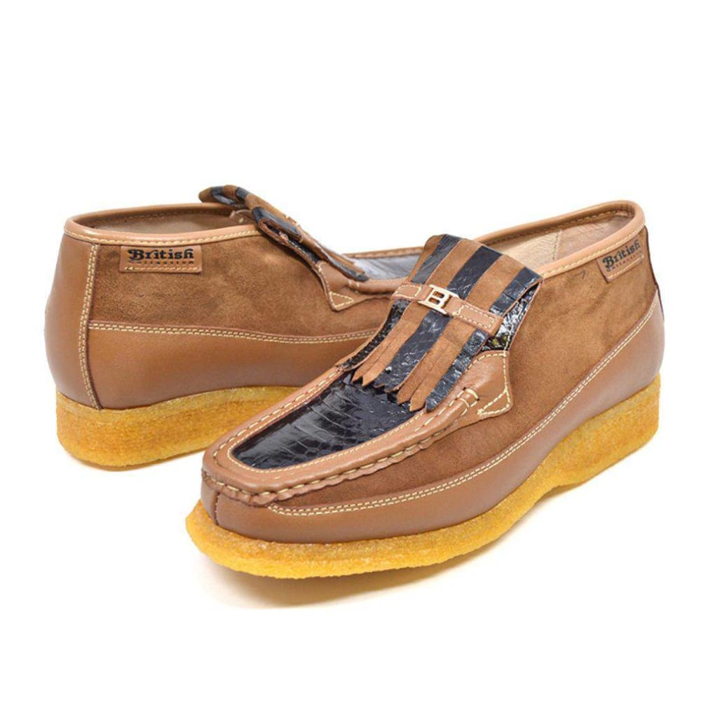 British Walkers Apollo 2 Men's Snake Skin Shoes by British Walkers – Don't Panic Shoes