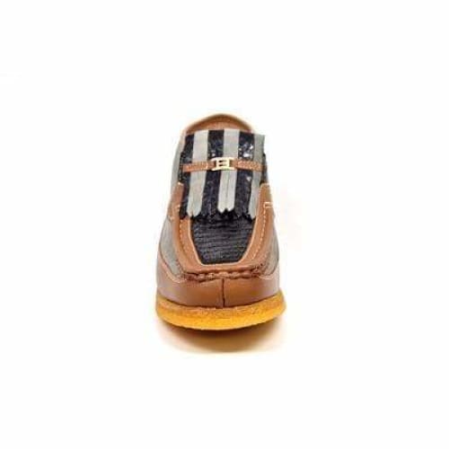 British Walkers Apollo 2 Men's Tan And Gray Snake Skin D Shoes by British Walkers – Don't Panic Shoes